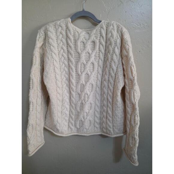 Women's Carraig Donn 100% Merino wool sweater Size Small - Picture 5 of 6